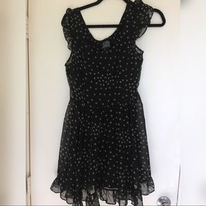 Tripp black skull dress